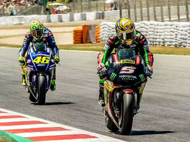 Johann Zarco, Valentino Rossi Titel-Bild zur News: Johann Zarco, Valentino Rossi