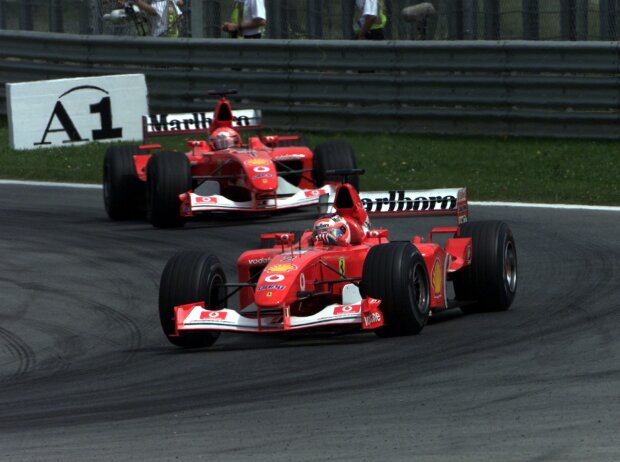 Rubens Barrichello, Michael Schumacher