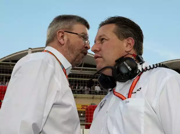 Titel-Bild zur News: Ross Brawn, Zak Brown