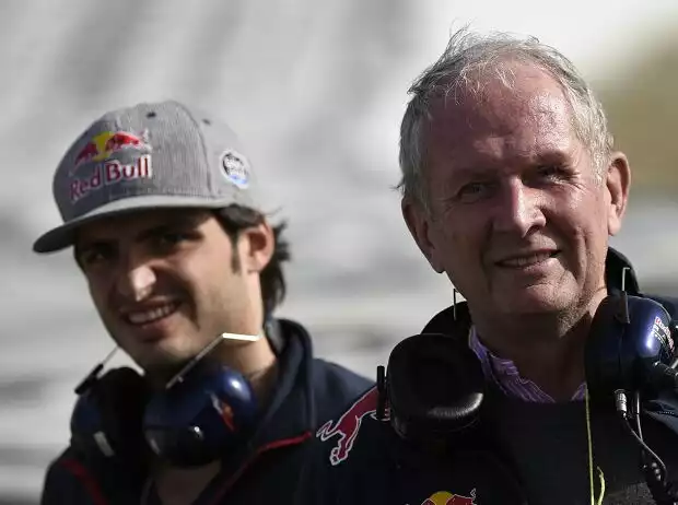 Helmut Marko, Carlos Sainz Titel-Bild zur News: Helmut Marko, Carlos Sainz