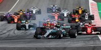 Bild zum Inhalt: Formel 1 Österreich 2017: Bottas rettet sich vor Vettel ins Ziel