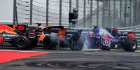 Bild zum Inhalt: Kwjat räumt Verstappen und Alonso ab: Das gibt Ärger!