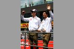 Daniil Kwjat (Toro Rosso) und Carlos Sainz (Toro Rosso) 