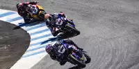 Bild zum Inhalt: Zu heiß: Yamaha-Duo fährt in Laguna Seca hinterher