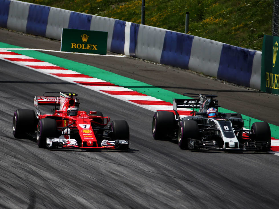 Romain Grosjean, Kimi Räikkönen