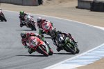 Chaz Davies vor Jonathan Rea 
