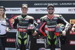 Jonathan Rea und und Tom Sykes 