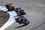 Alex Lowes vor Michael van der Mark und Stefan Bradl 