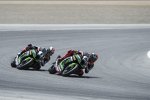 Tom Sykes vor Jonathan Rea 