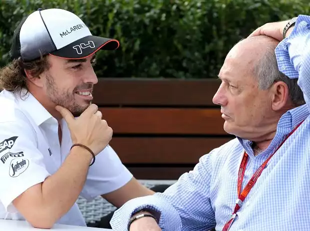 Titel-Bild zur News: Fernando Alonso, Ron Dennis