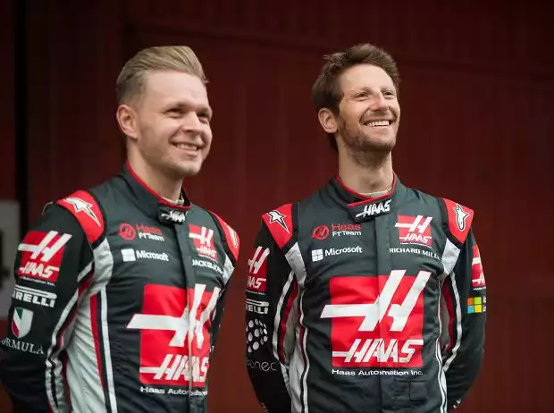 Kevin Magnussen, Romain Grosjean Titel-Bild zur News: Kevin Magnussen, Romain Grosjean