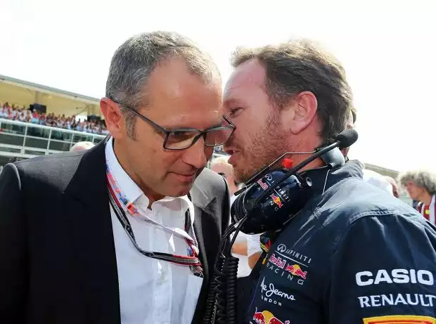Stefano Domenicali, Christian Horner Titel-Bild zur News: Stefano Domenicali, Christian Horner