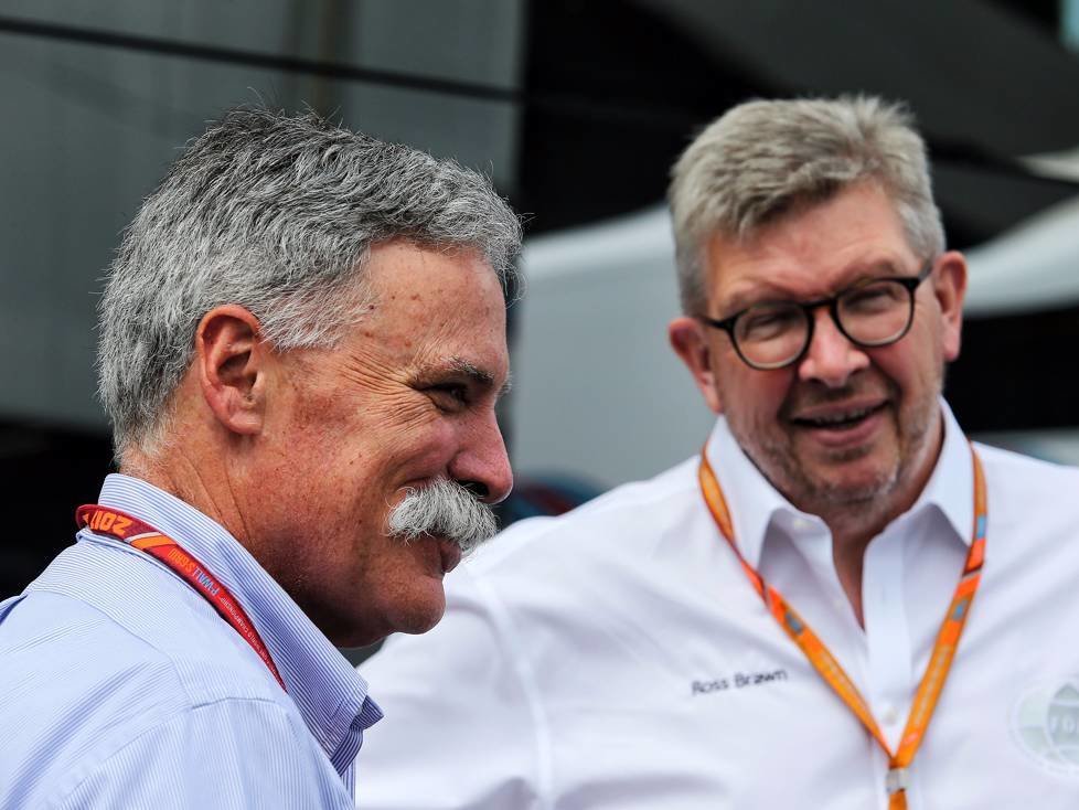 Chase Carey, Ross Brawn