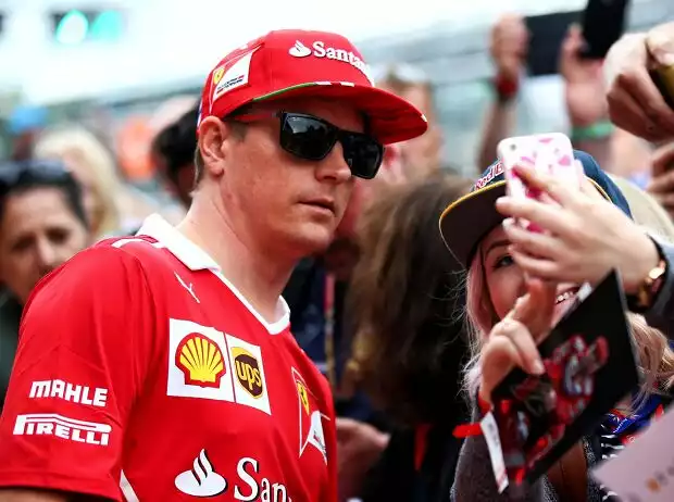 Kimi Räikkönen, Zuschauer Titel-Bild zur News: Kimi Räikkönen, Zuschauer