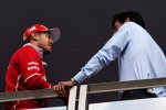 Sebastian Vettel (Ferrari) und Mark Webber 