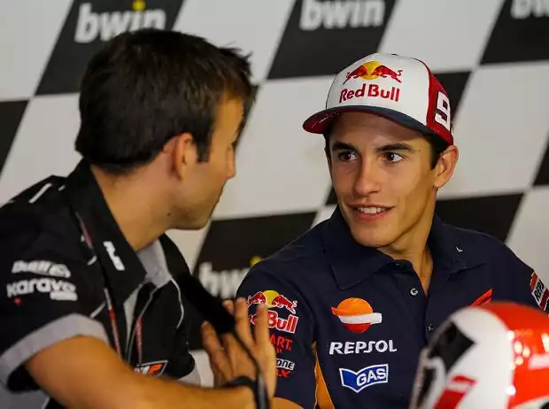 Johann Zarco, Marc Marquez Titel-Bild zur News: Johann Zarco, Marc Marquez