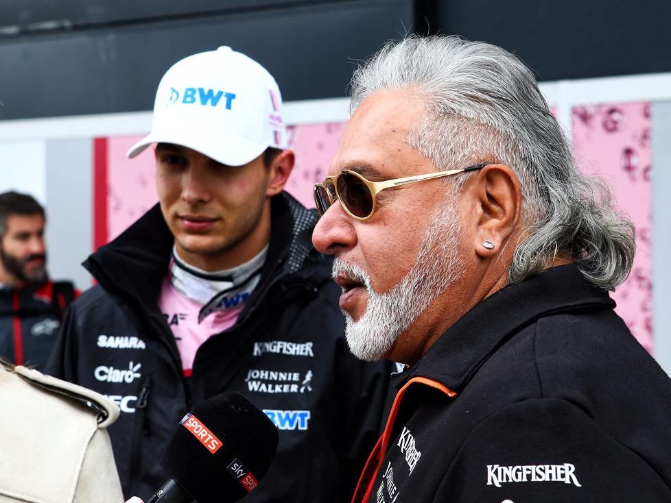 Esteban Ocon, Vijay Mallya