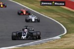 Romain Grosjean (Haas), Lance Stroll (Williams) und Fernando Alonso (McLaren) 