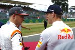 Stoffel Vandoorne (McLaren) und Max Verstappen (Red Bull) 