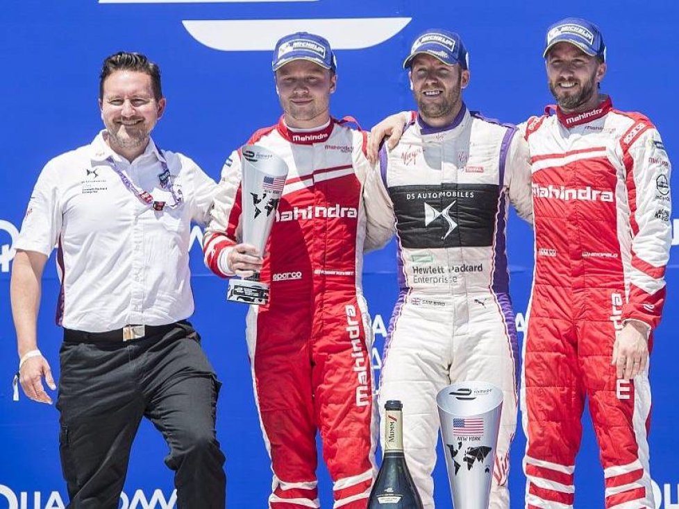 Sam Bird, Felix Rosenqvist, Nick Heidfeld