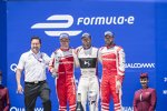 Sam Bird, Felix Rosenqvist und Nick Heidfeld 