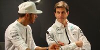 Bild zum Inhalt: Toto Wolff: Hamilton-Ferrari-Gerüchte haben "null Relevanz"