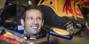 Sebastien Ogier testet Formel-1-Auto von Red Bull