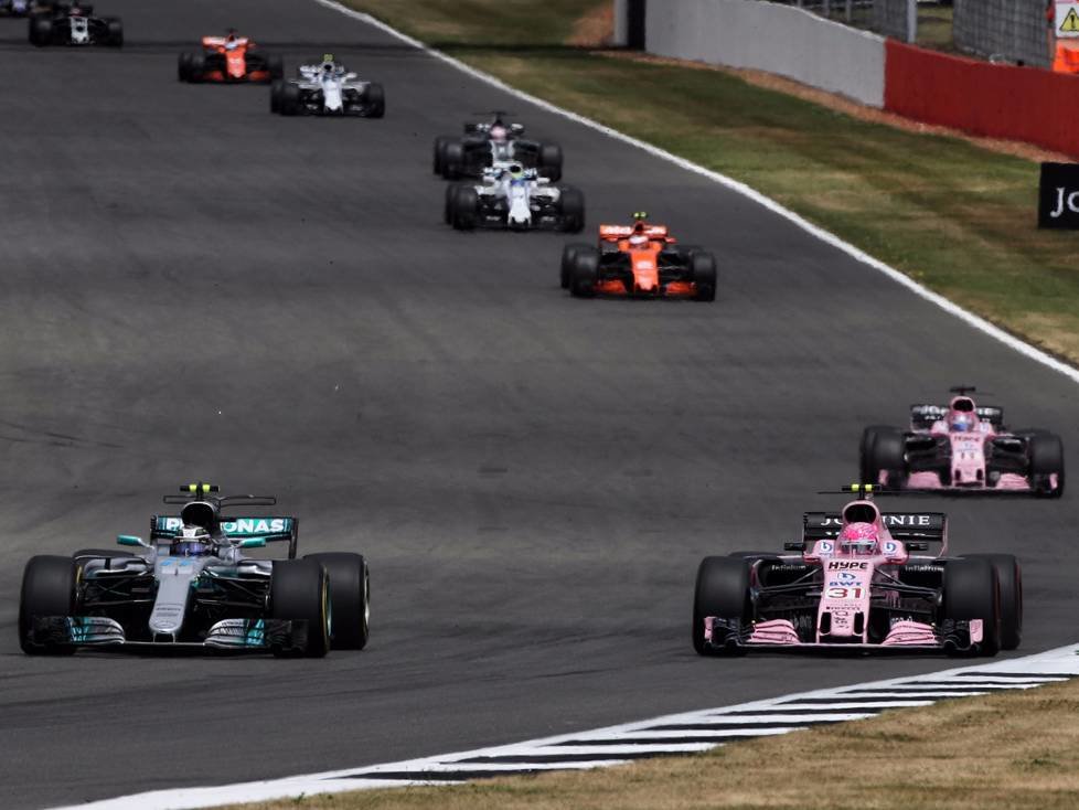 Valtteri Bottas, Esteban Ocon