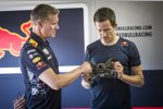 David Coulthard und Sebastien Ogier 