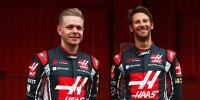 Bild zum Inhalt: Haas legt sich fest: Auch 2018 mit Magnussen und Grosjean