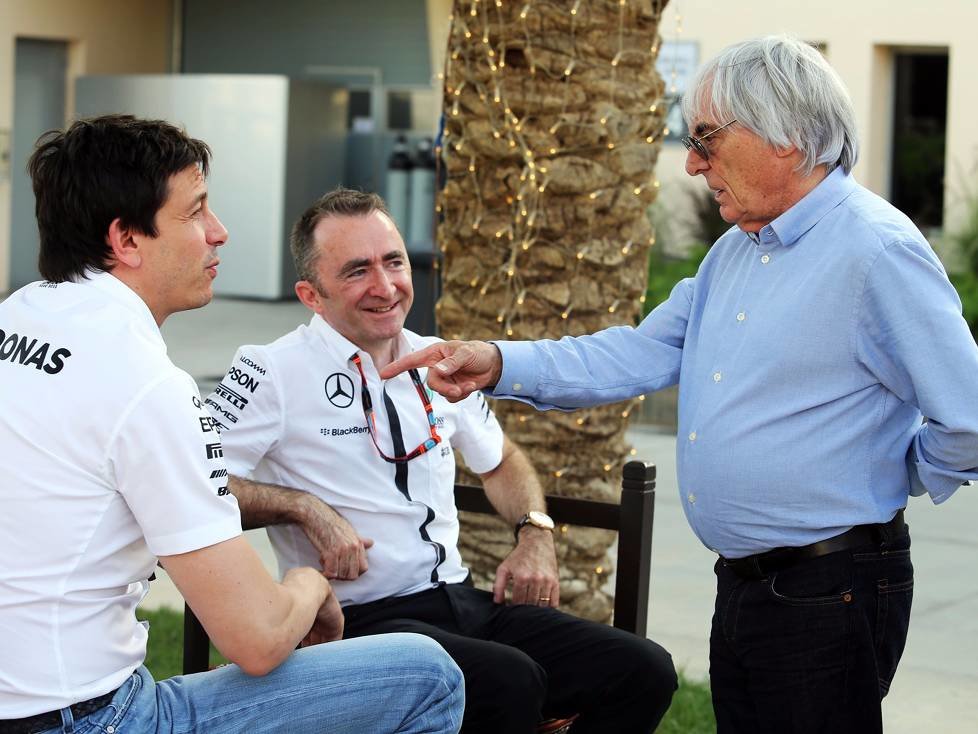 Toto Wolff, Bernie Ecclestone