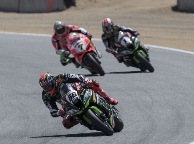 Jonathan Rea, Tom Sykes, Chaz Davies