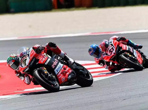 Chaz Davies, Marco Melandri Titel-Bild zur News: Chaz Davies, Marco Melandri