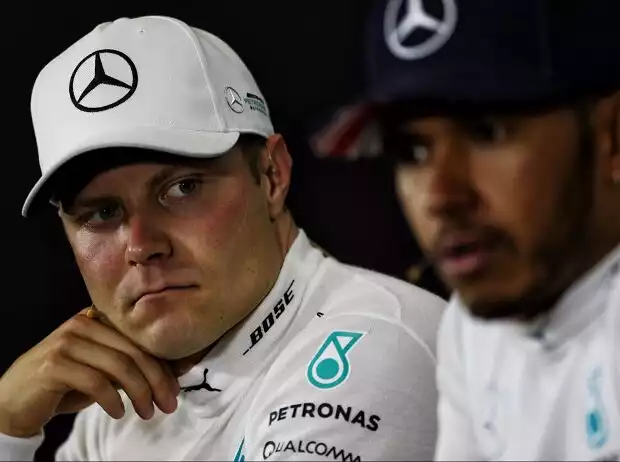 Valtteri Bottas, Lewis Hamilton Titel-Bild zur News: Valtteri Bottas, Lewis Hamilton