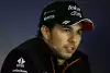 Bild zum Inhalt: Sergio Perez hofft auf neuen Vertrag bis zum Belgien-GP