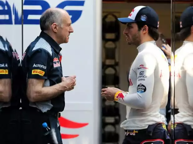 Titel-Bild zur News: Franz Tost, Carlos Sainz