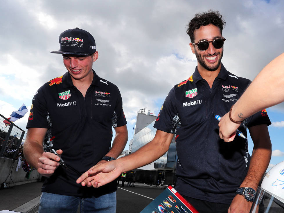 Max Verstappen, Daniel Ricciardo