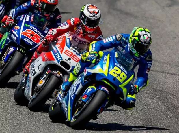 Titel-Bild zur News: Andrea Iannone, Jorge Lorenzo