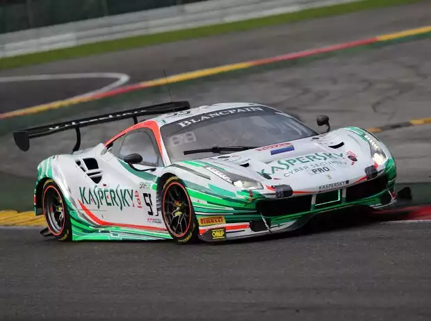Giancarlo Fisichella, Marco Cioci, James Calado Titel-Bild zur News: Giancarlo Fisichella, Marco Cioci, James Calado
