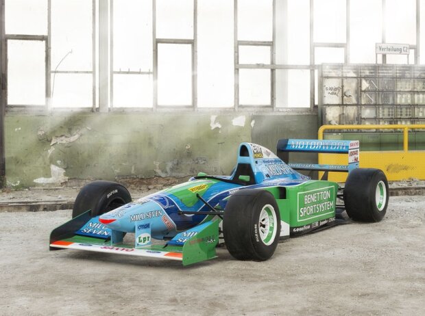Titel-Bild zur News: Michel Schumachers Benetton Ford WM 1994