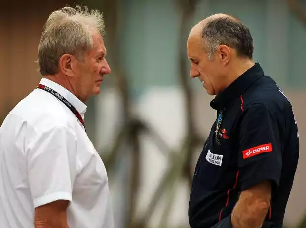 Helmut Marko, Franz Tost Titel-Bild zur News: Helmut Marko, Franz Tost