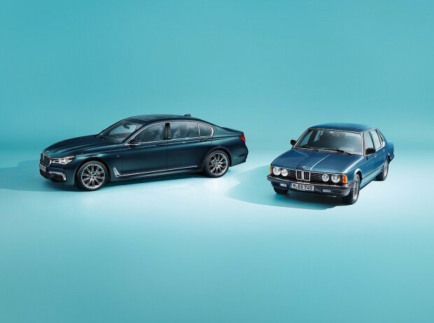 Titel-Bild zur News: BMW 7er Edition 40 Jahre und der Ur-7er (1977)