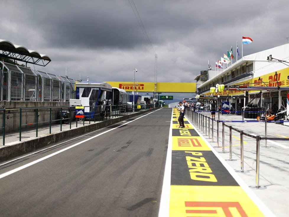 Hungaroring Pit