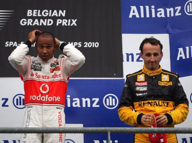Titel-Bild zur News: Lewis Hamilton, Robert Kubica