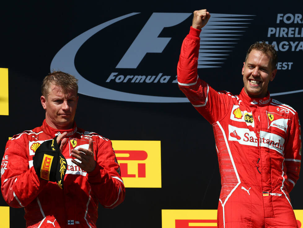 Sebastian Vettel, Kimi Räikkönen