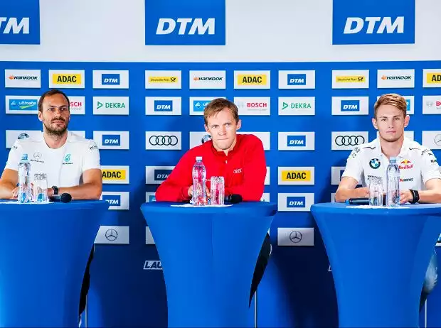 Titel-Bild zur News: Gary Paffett, Mattias Ekström, Marco Wittmann