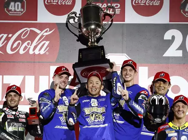 Alex Lowes, Katsuyuki Nakasuga, Michael van der Mark Titel-Bild zur News: Alex Lowes, Katsuyuki Nakasuga, Michael van der Mark