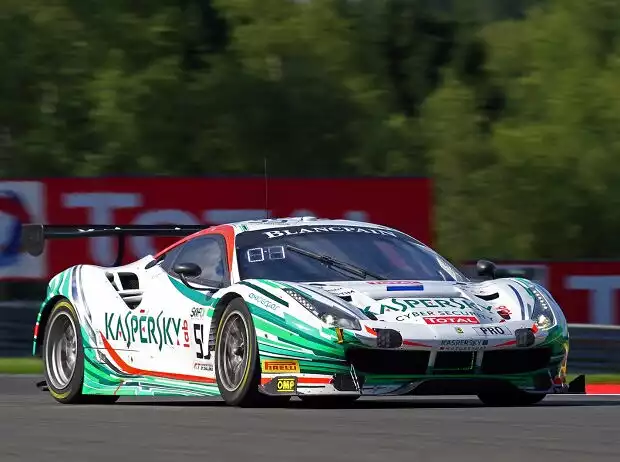 Giancarlo Fisichella, Marco Cioci, James Calado Titel-Bild zur News: Giancarlo Fisichella, Marco Cioci, James Calado