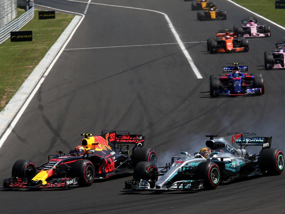 Max Verstappen, Lewis Hamilton