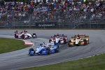 Scott Dixon (Ganassi) und Ryan Hunter-Reay (Andretti) 